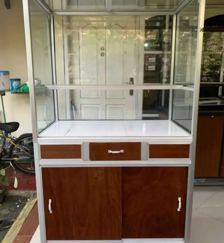 Jual Etalase grobak second,  Lok Pondok cabe udik, Tangsel