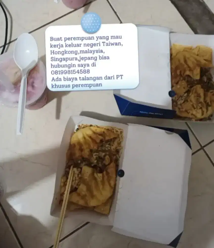 Dibutuhkan segera tenaga kerja wanita