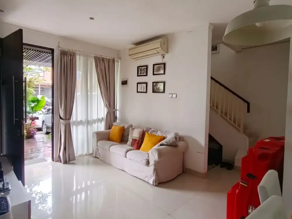 Rumah Fully Furnished Menghadap Utara di Kebayoran Bintaro GB-17928