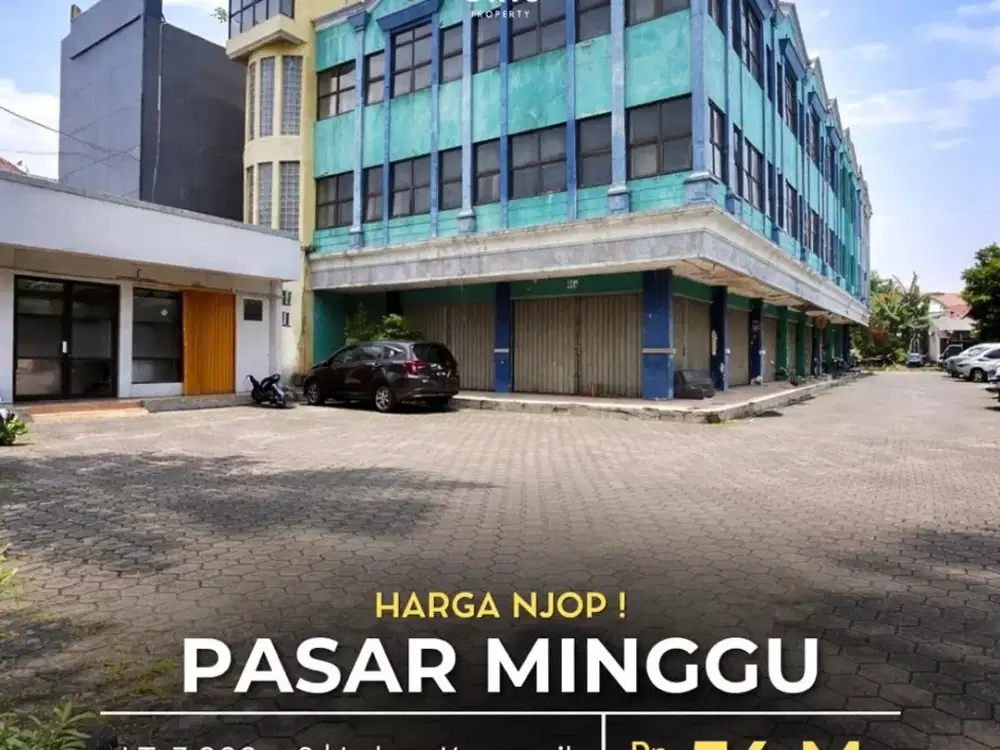 For Sale Harga NJOP! Lahan Komersil Bonus 8 Ruko Area Komersil