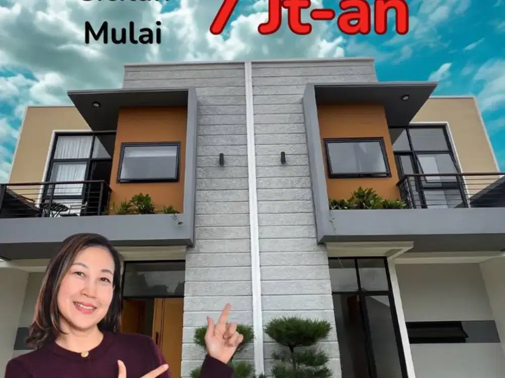 Rumah Baru Modern Gratis Biaya-Biaya dekat Tol Jatiwarna Bekasi