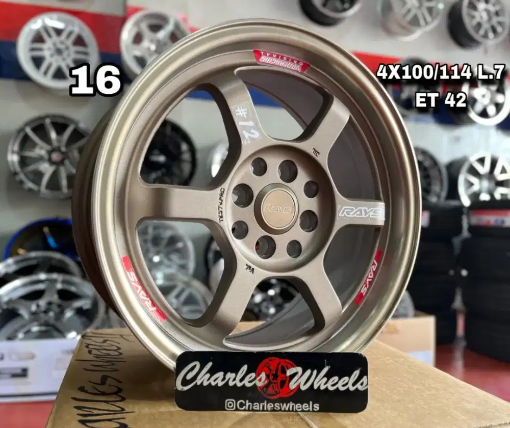 VELG TE37 COATING RING 16 BRONZE
