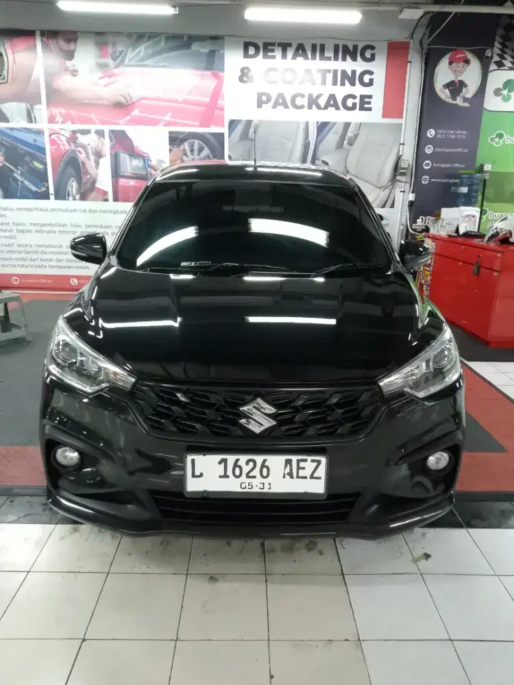 SUZUKI ERTIGA GX AT 2022 HITAM METALIK