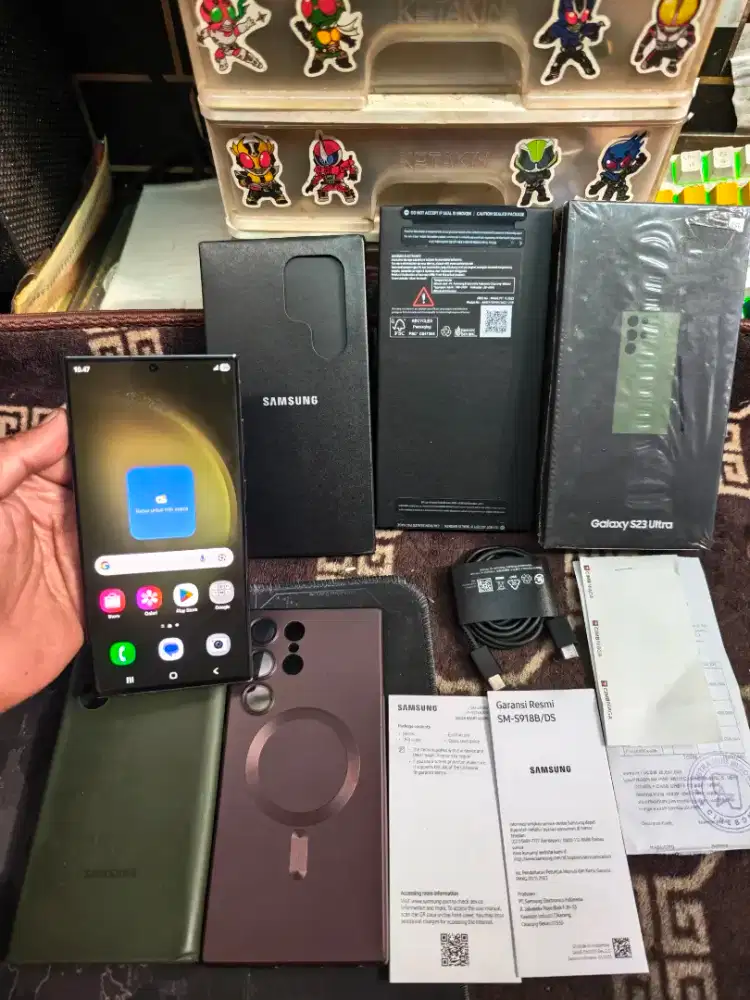 Samsung S23 Ultra Sein Mulus Normal Fullset Original Siap Pakai