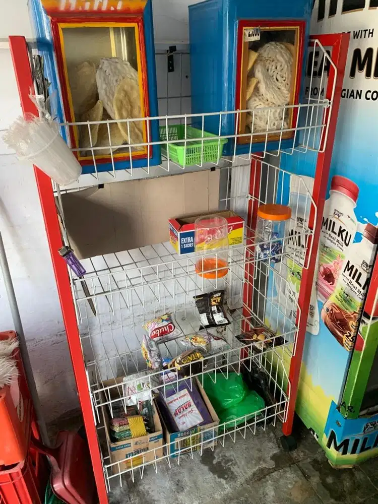 Rak besi 4 tingkat
