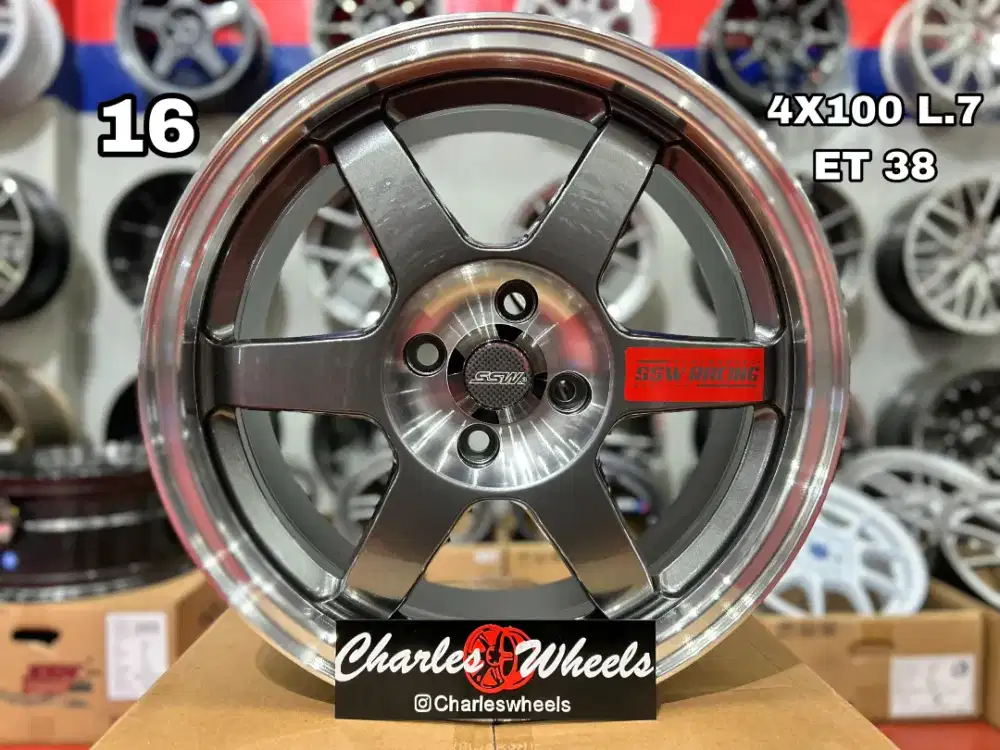VELG SSW ORI TE37 GUNMET R16