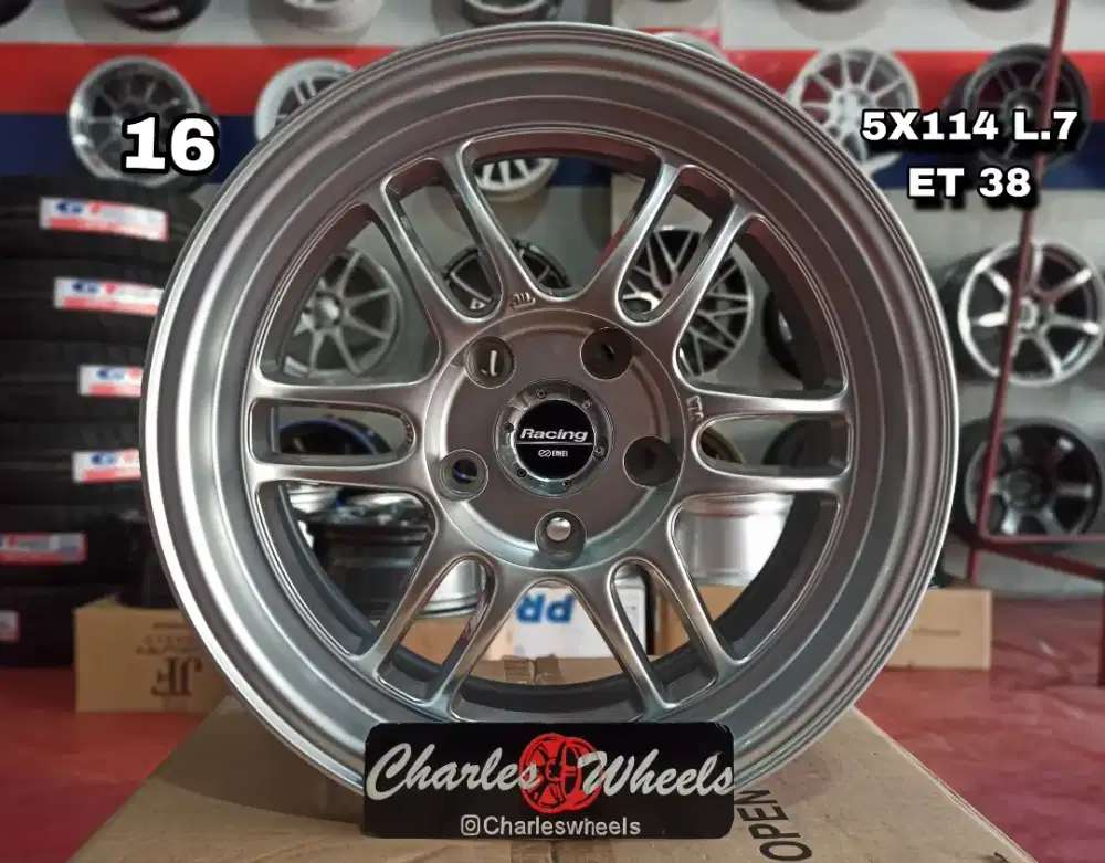 VELG RPF 1 RING 16 HYPER SILVER