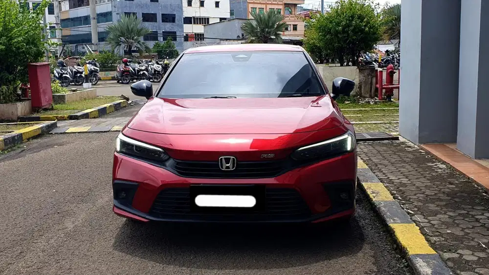Km 24 ribuan honda civic rs turbo sensing 2024 merah