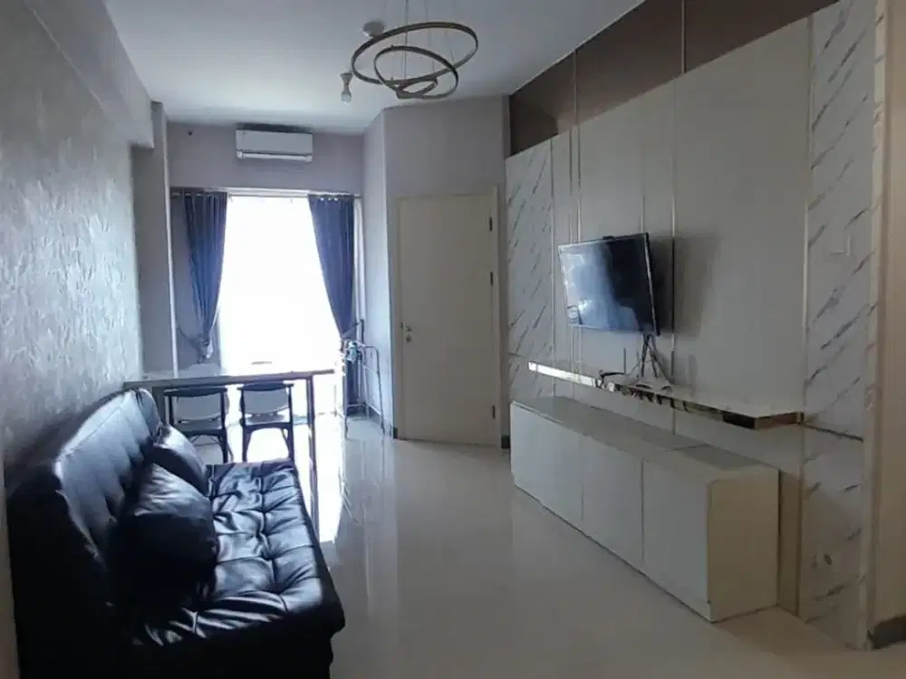 2 BR Full Furnish Apartment Benson Lantai 15 Connect Pakuwon Mall