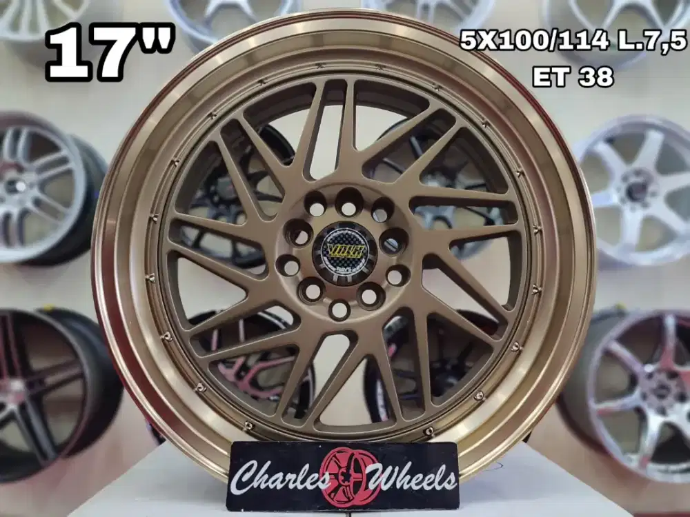 VELG ROTIFORM RING 17 BRONZE