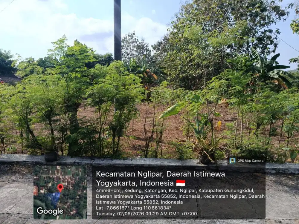 Dijual tanah pekarangan SHM Luas 1568m2