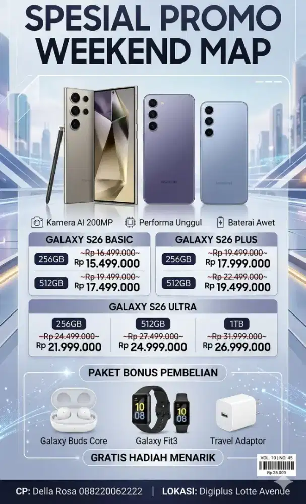 Samsung S26 Promo Ambyarrr