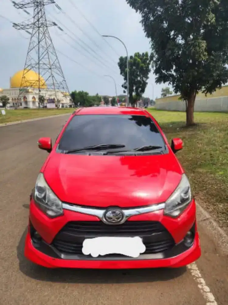 Dijual cepat toyota agya 1,2 at trd