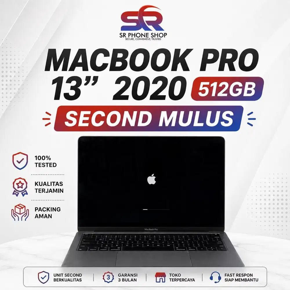 Macbook pro 13 2020 512GB Ex ibox