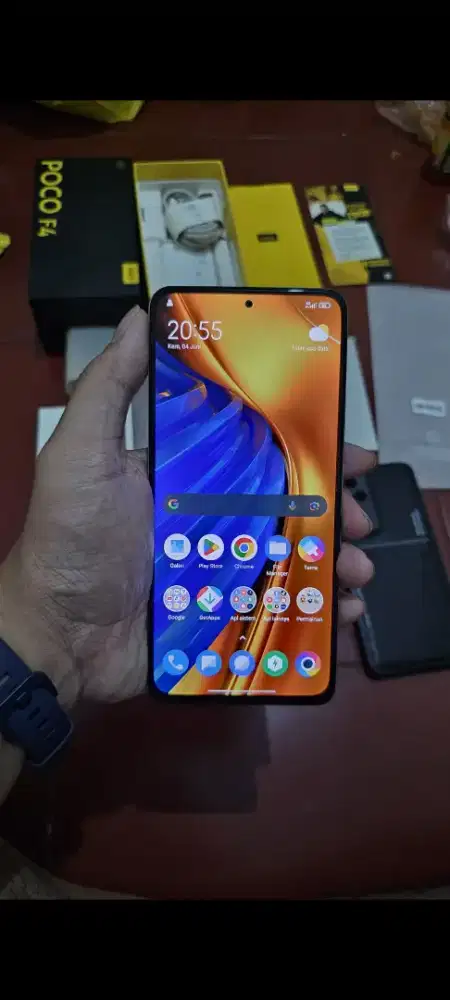 Poco F4 8/256 Silver Mulus Fullset