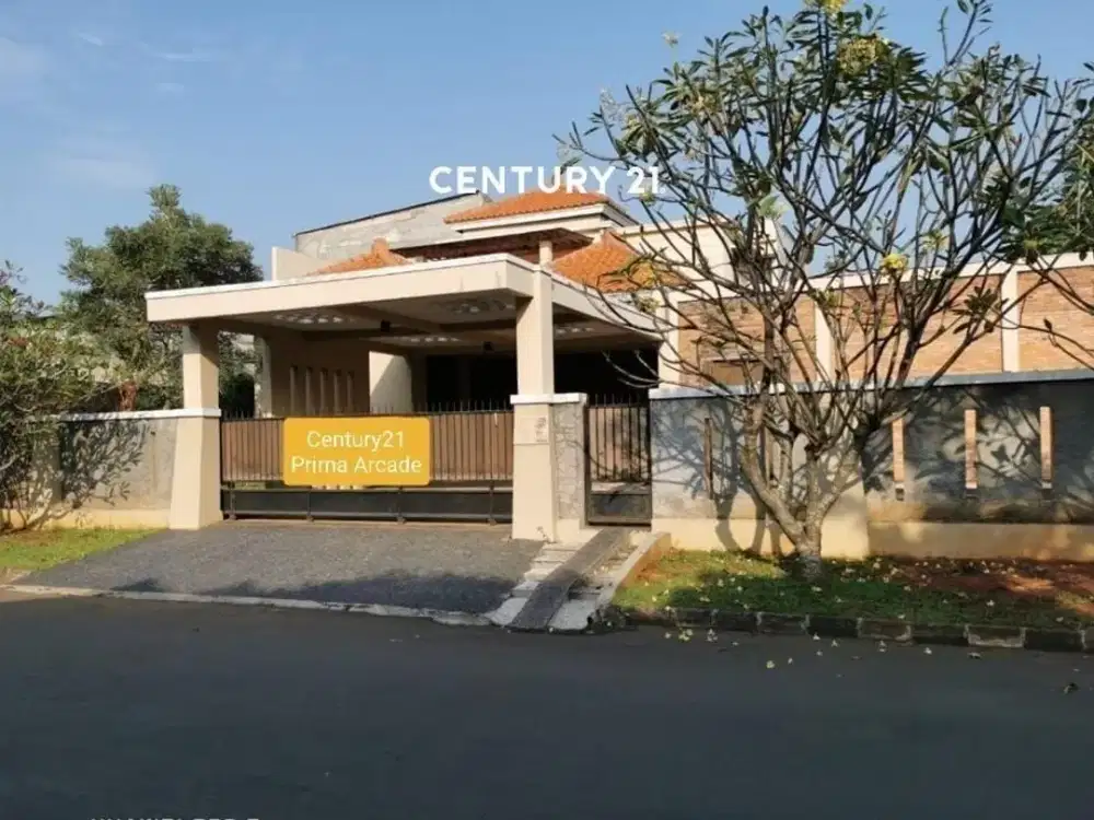 Dijual Rumah Dgn Tanah Luas Di Perumahan Sektor 9 Bintaro Jaya