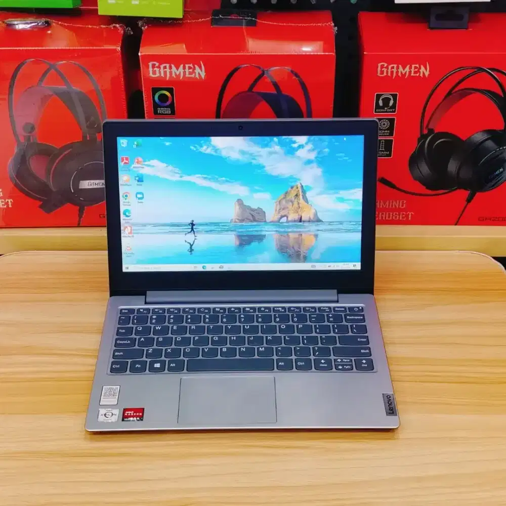 Lenovo IdeaPad Slim111ADA05 Athlon Silver 4/256GB SSD Mulus Siap Pakai