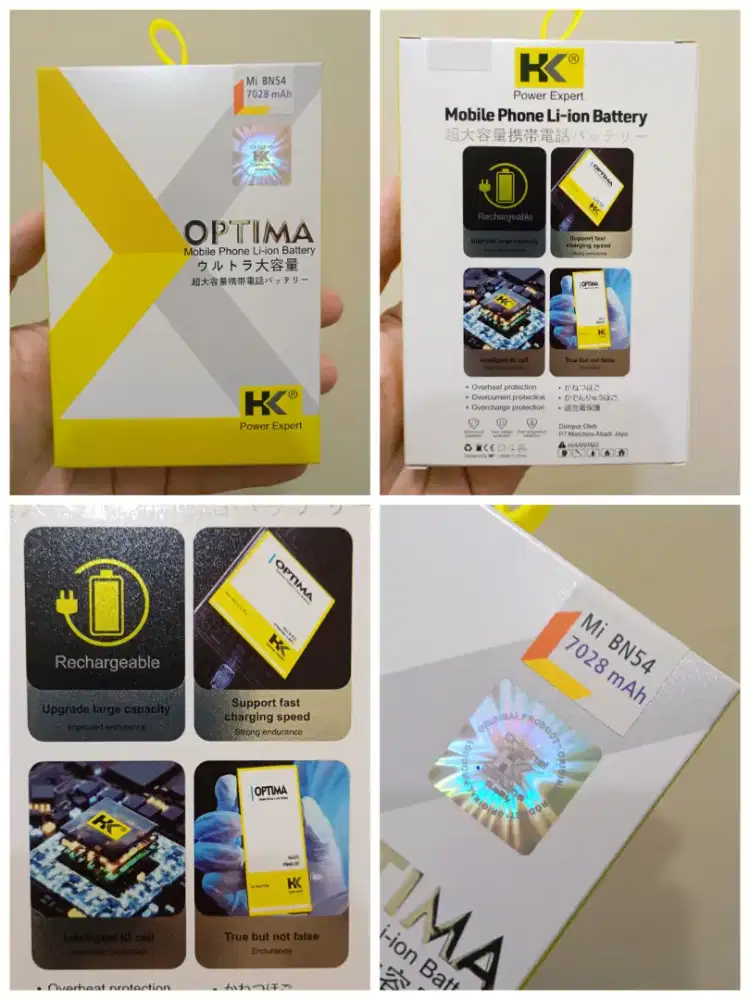 Baterai BN54 Redmi 9 Dan Redmi Note 9