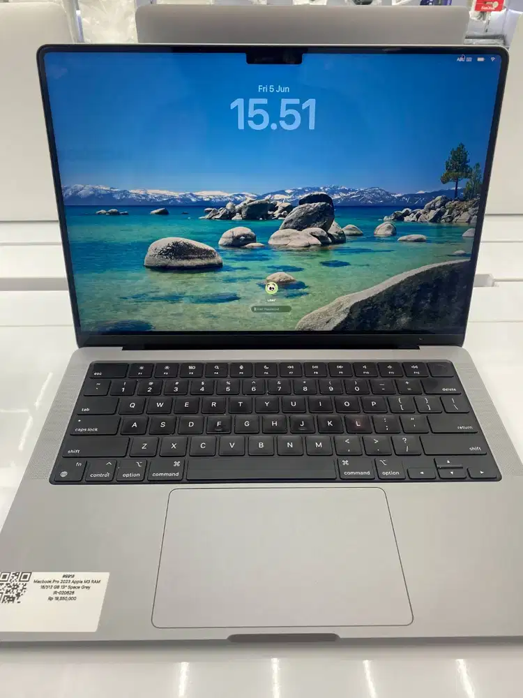 MACBOOK PRO 2023 M3 16/512 GB 14 SPACE GREY