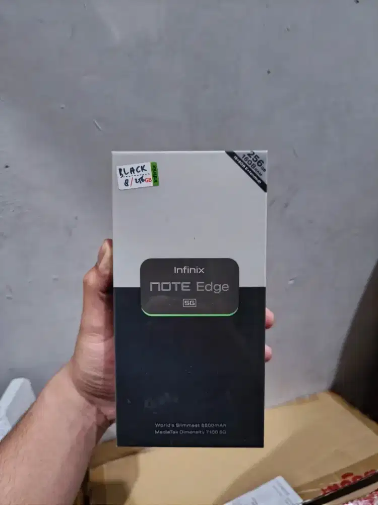 Infinix note edge 5G