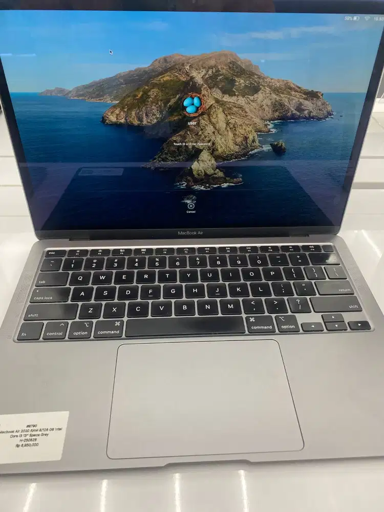 MACBOOK AIR 2020 i3 RAM 8/128 GB 13 SPACE GREY/SILVER
