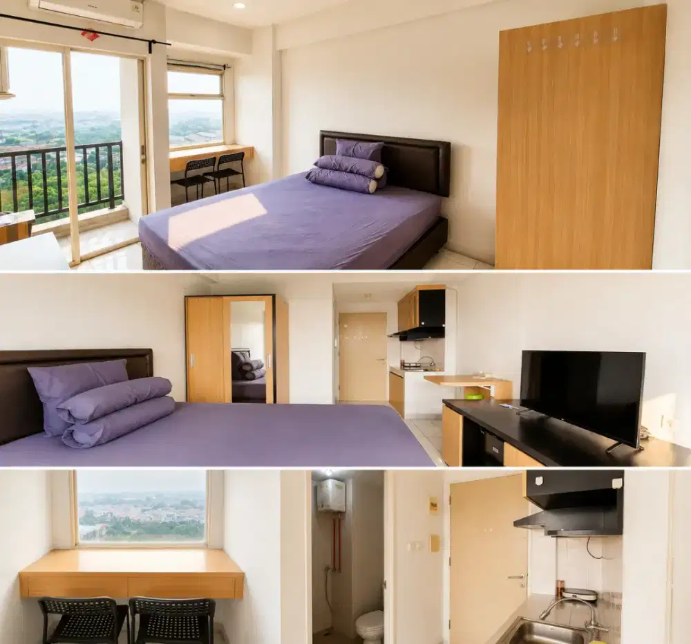 DISEWAKAN APARTEMEN AYODHYA TOWER JADE – CITY VIEW - HARGA SUDAH IPL