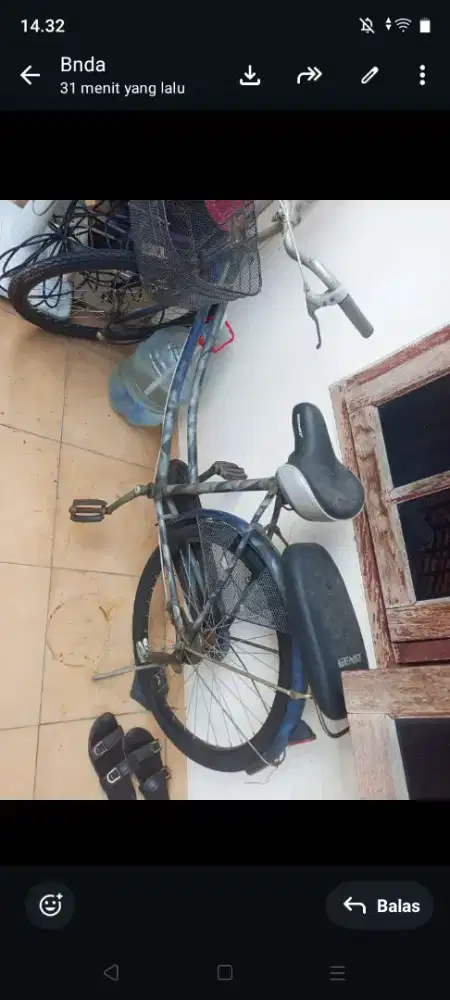 Jual sepeda kondisi Mash bagus