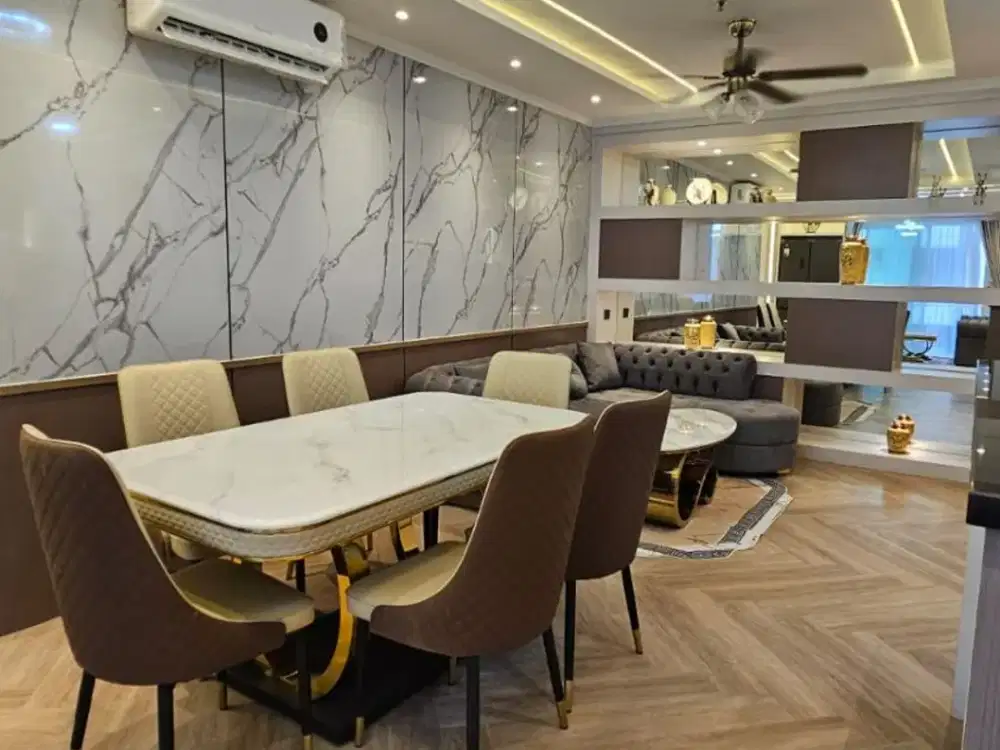Ss.3802 - Murah !! Dijual Apt. Frenchwalk Tower Lourdes Garden Luas 118 Full Furnish Rapih Bagus , Cash Only