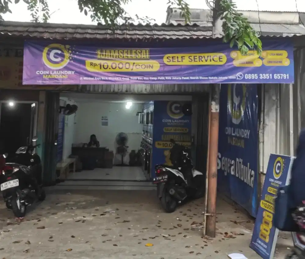 Dibutuhkan Karyawati Laundry coin Mardani