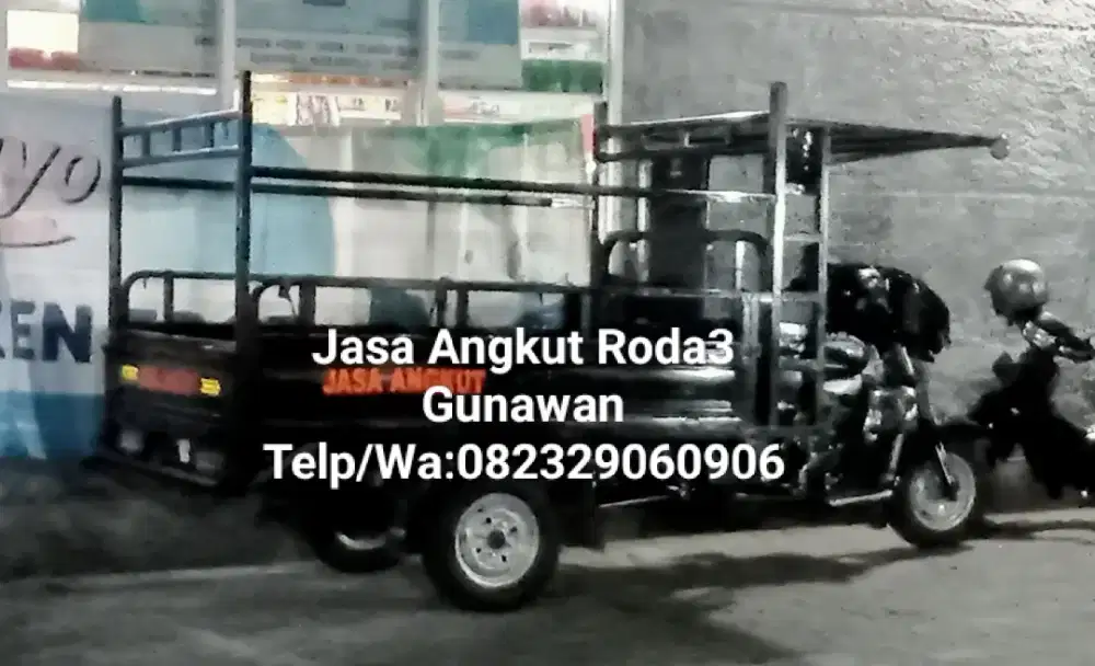 Jasa angkut roda3 gunawan