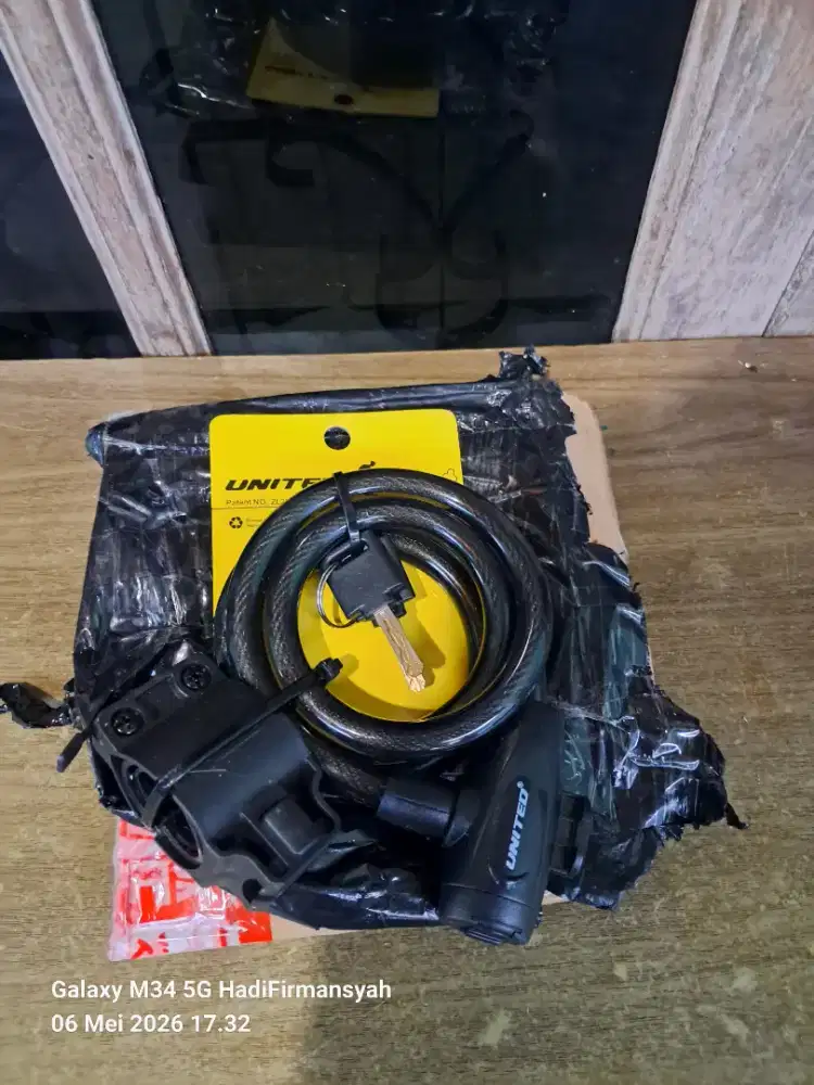 Kunci Sepeda United KS-588 Hitam Baru