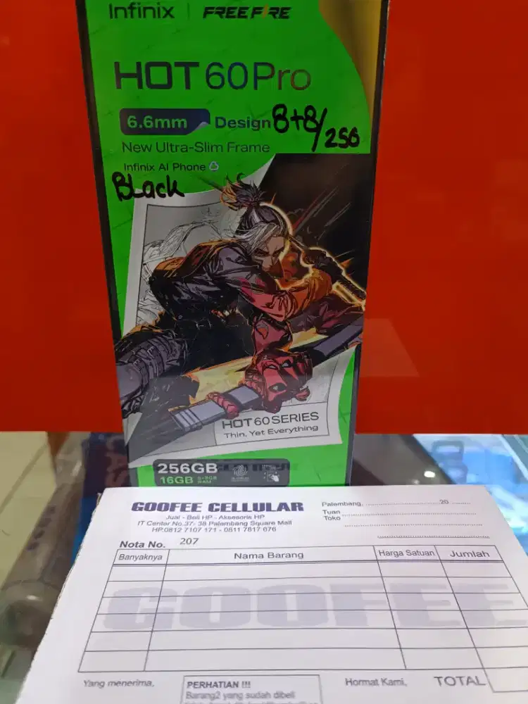 Infinix Hot 60 Pro  8/256 GB resmi