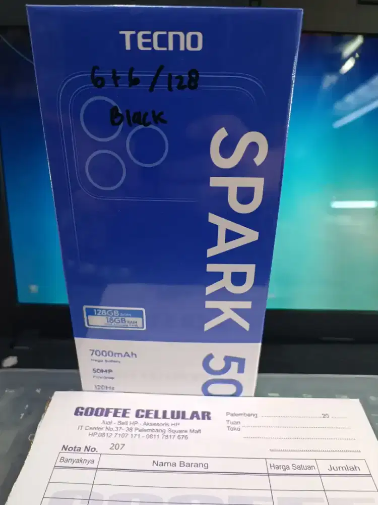 Tecno Spark 50 6/128 resmi