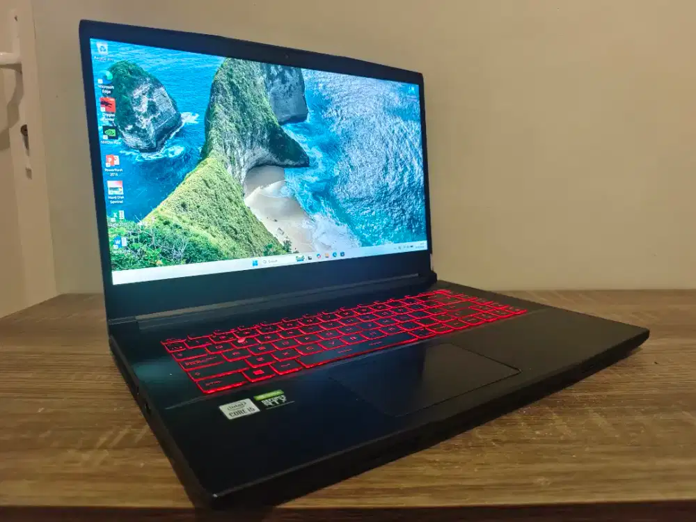 MSI GF65 RTX3060 I5 10500H RAM 16GB SSD 512GB