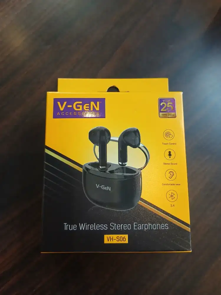 V-GeN VH-S06 True Wireless Stereo Earphones Bluetooth 5.4