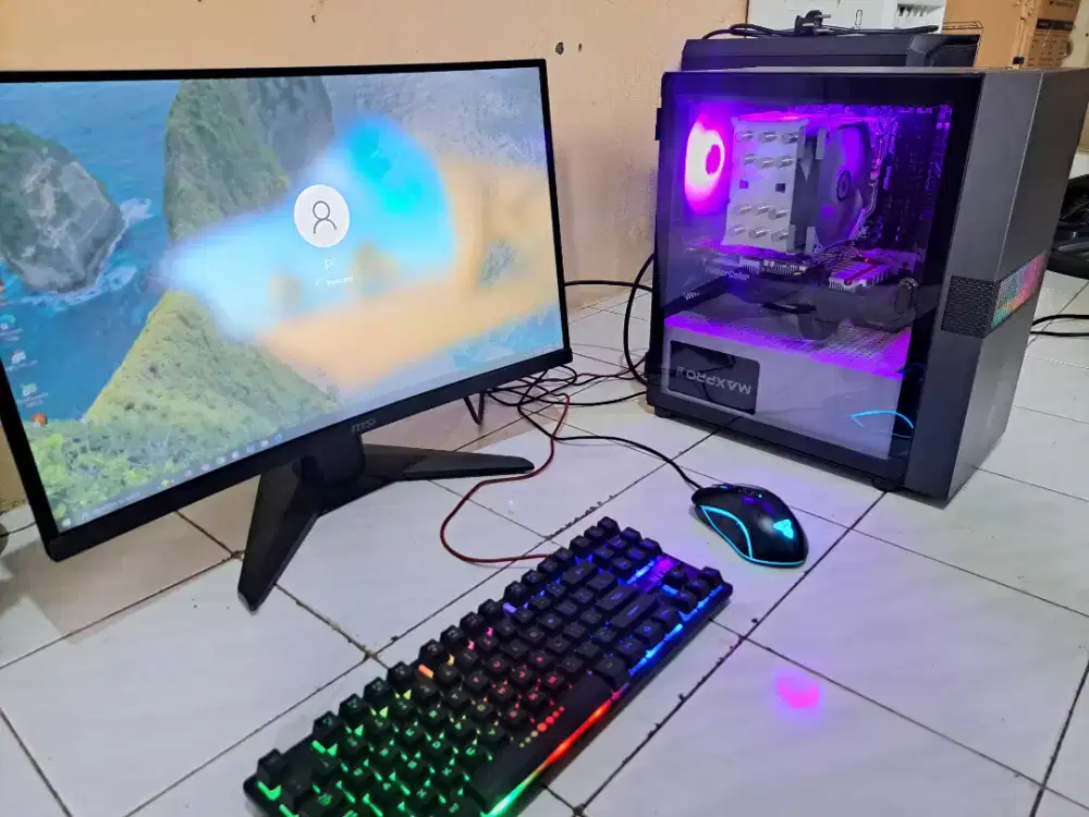 Pc gaming fullset ryzen 5