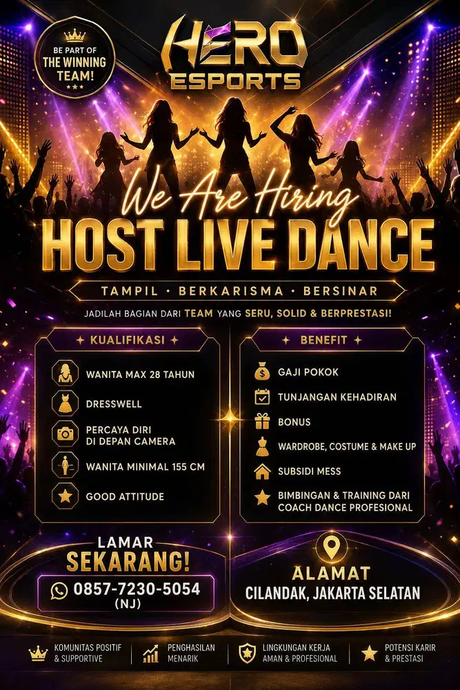 HOST LIVE DANCE STREAMING