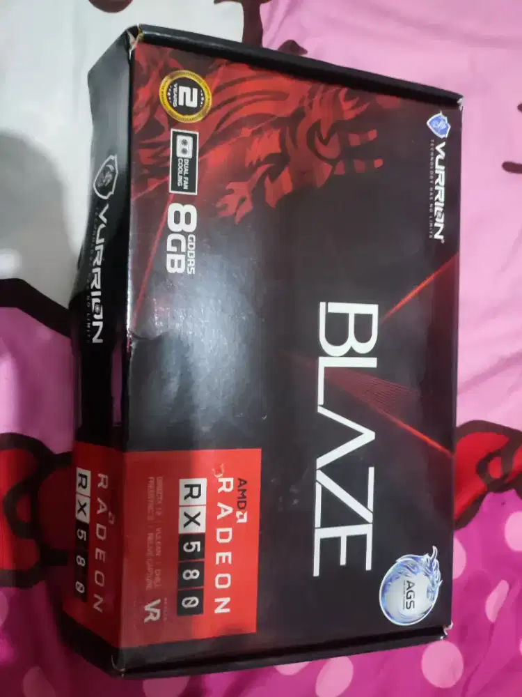 RX 580 8 GB 256 Bit GDDR5