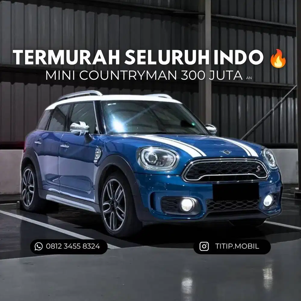 [CASH] MINI COOPER COUNTRYMAN 2018