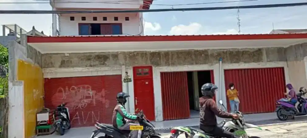 Ruko strategis Utara kampus AMIKOM di Ngemplak Wedomartani Sleman