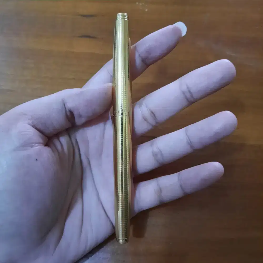 Vintage Parker Cap & Barrel USA dengan nib 14k USA