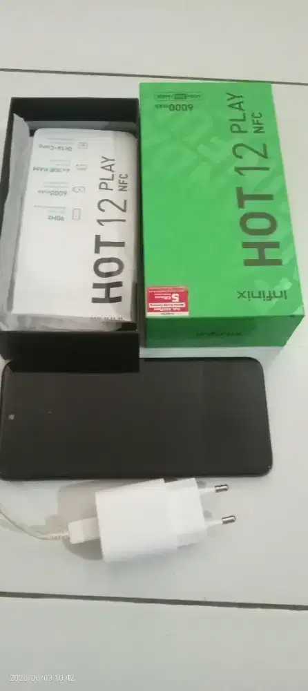 Infinix hot 12 play lengkap