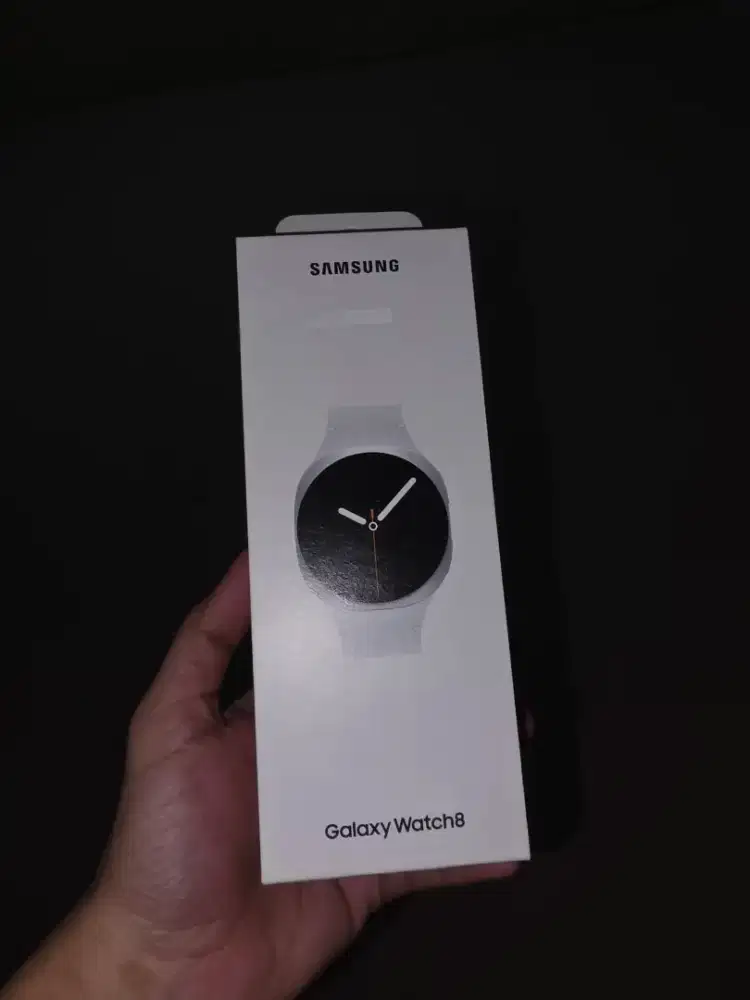 Galaxy watch 8 44mm white (good kondisi)