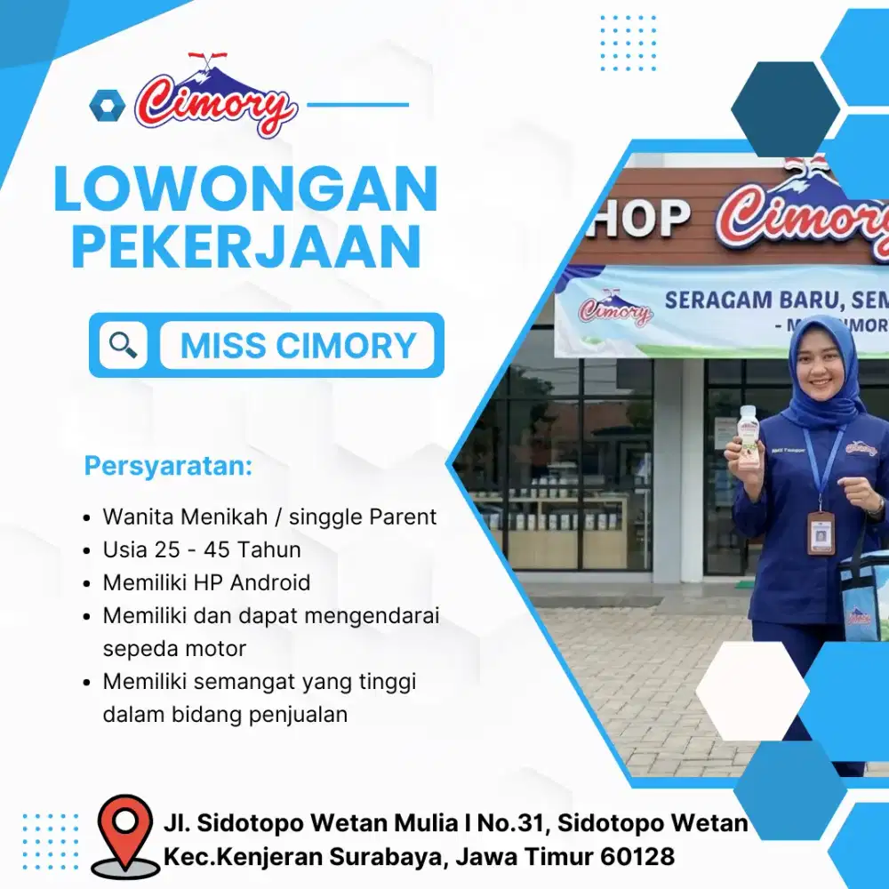 Lowongan Pekerjaan Miss Cimory