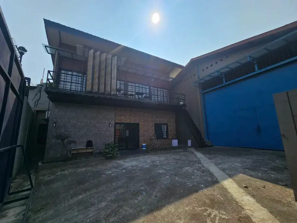 Disewakan workshop atau pabrik siap pakai