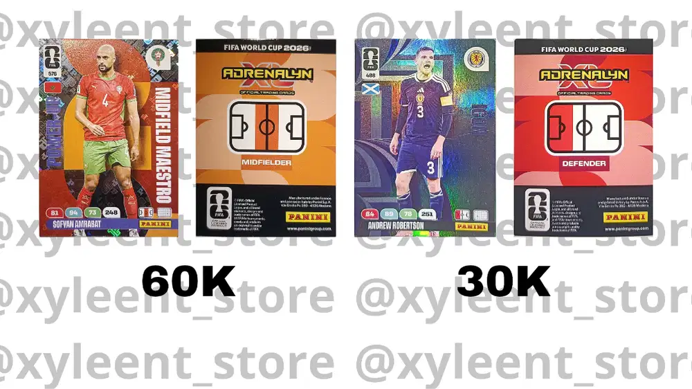 PANINI WORLD CUP 2026 CARD