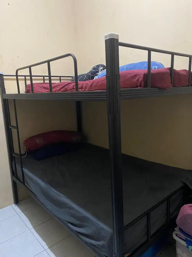 RAK BESI 2 TINGKAT Ukuran 120/200cm