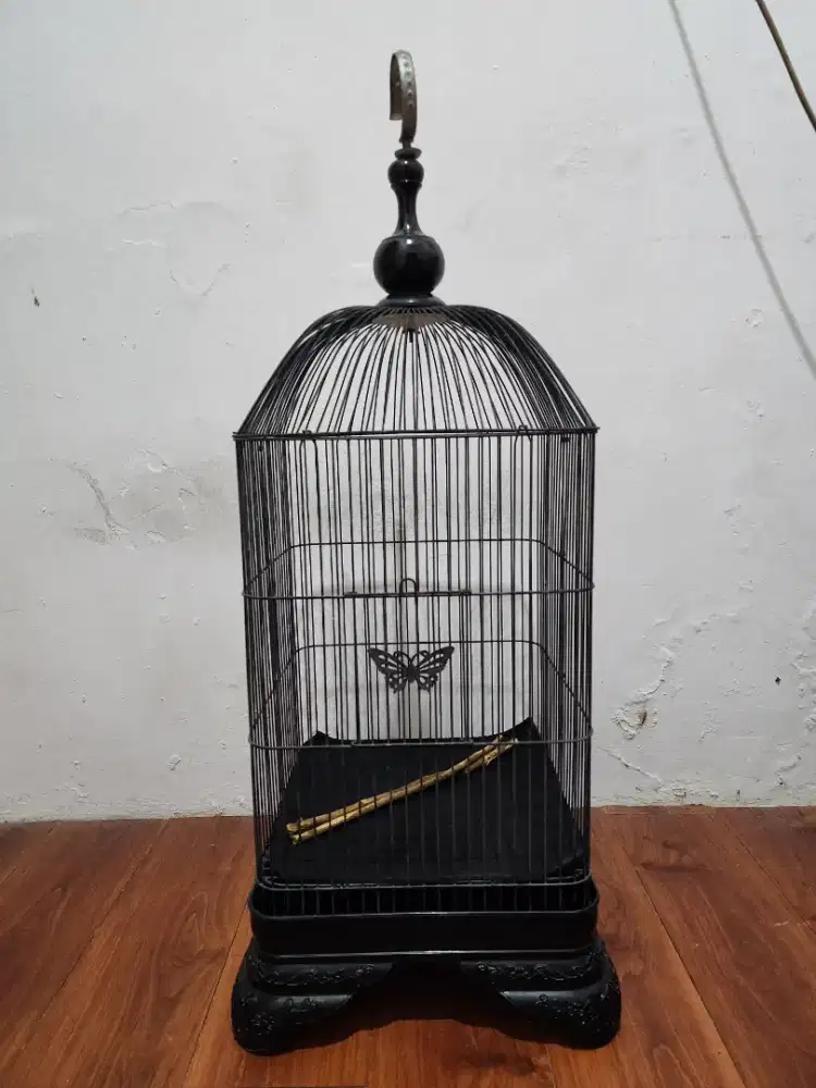 Sangkar lovebird oval murah