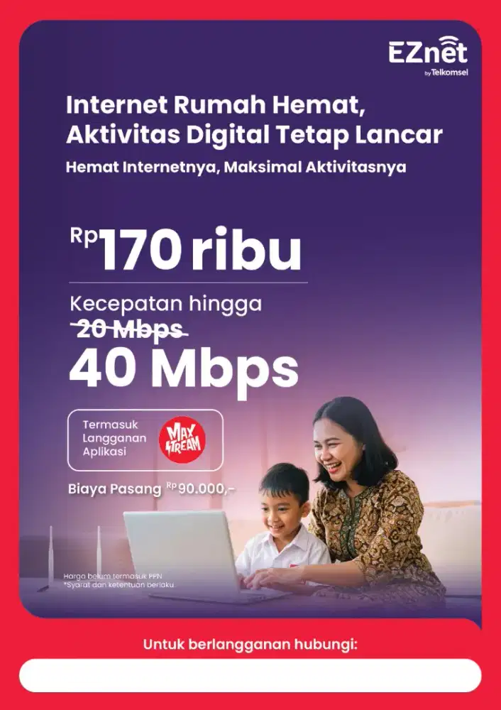Menerima pemasangan Wi-Fi indihome JABODETABEK