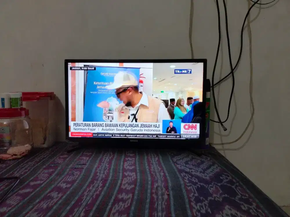 Samsung LED TV 34 Inch Model UA24T4001AR | Bonus STB